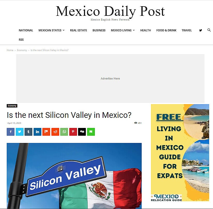 Is the next Silicon Valley in Mexico?
